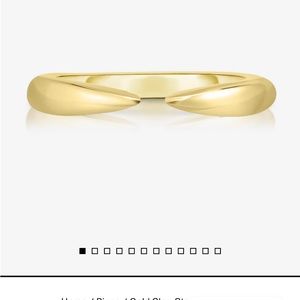 Ring Concierge Gold Claw Stackable Ring